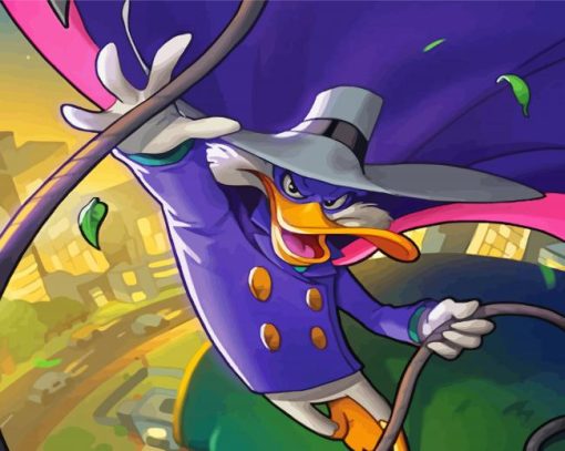 Darkwing Animation Diamond Painting