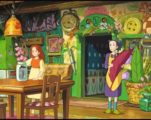 Disney Secret World of Arrietty Diamond Painting