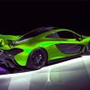 Green Neon Race Car Diamond Painting