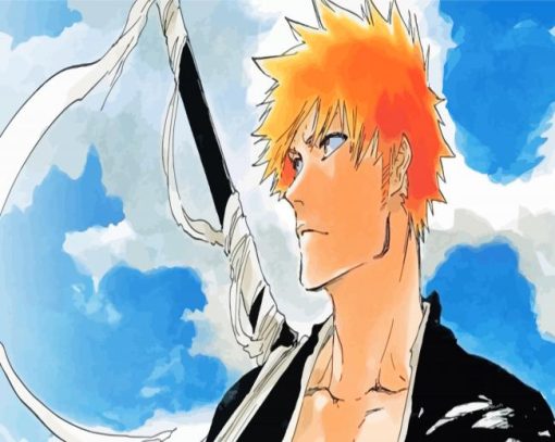 Ichigo Kurosaki Diamond Painting