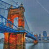 John A Roebling Suspension Diamond Painting