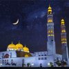 Mosque At Night Diamond Painting