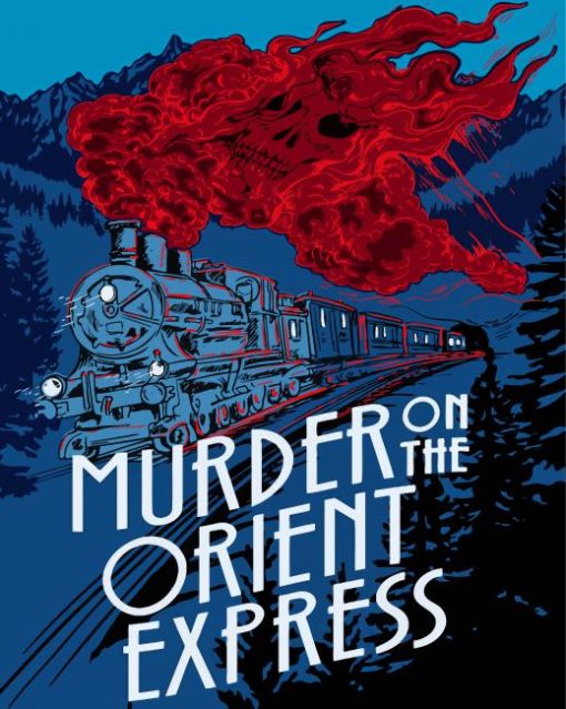 Murder On The Orient Express Poster Diamond Painting