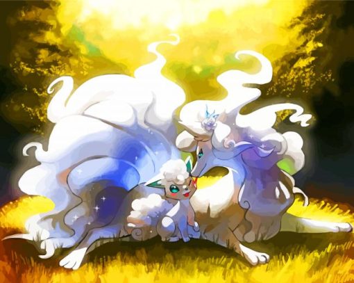 Ninetales Diamond Painting