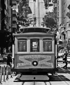 San Francisco Cable Car System Diamond Painting