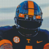 Tennessee Football Player Diamond Painting