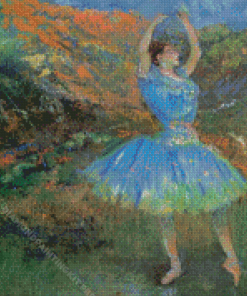 The Blue Dancers Diamond Painting