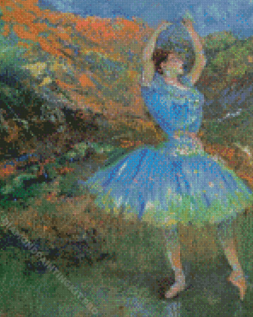 The Blue Dancers Diamond Painting