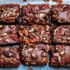 Vegan Chocolate Brownies Diamond Painting