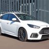 White Ford Focus RS Diamond Painting