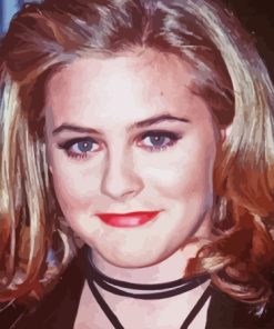 Young Alicia Silverstone Diamond Painting