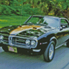 Black 1968 Firebird Diamond Painting