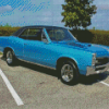 Blue 1967 GTO Diamond Painting