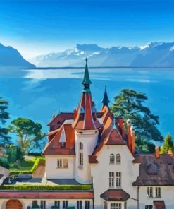 Lake Geneva Switzerland Diamond Painting