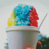 Multicolor Snow Cone Diamond Painting