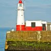 Newlyn Lighthouse Diamond Painting