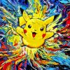 Starry Night Pokemon Diamond Painting