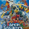 Zoids Cartoon Poster Diamond Painting