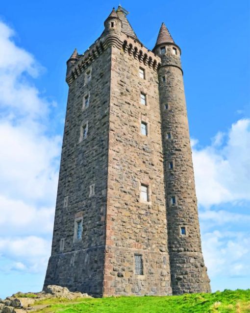 Scrabo Tower Diamond Paintingv