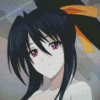 High School DxD Akeno diamond painting