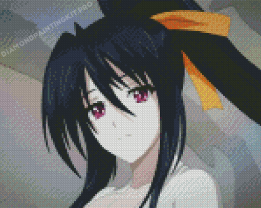 High School DxD Akeno diamond painting