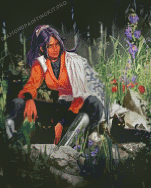 Yoruichi Shihouin Diamond Painting