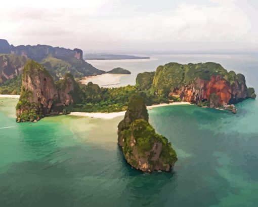 Phra Nang Railay Beach Diamond Painting