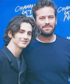Timothee Chalamet And Armie Hammer diamond painting
