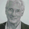 Black And White Richard Gere Diamond Paintings