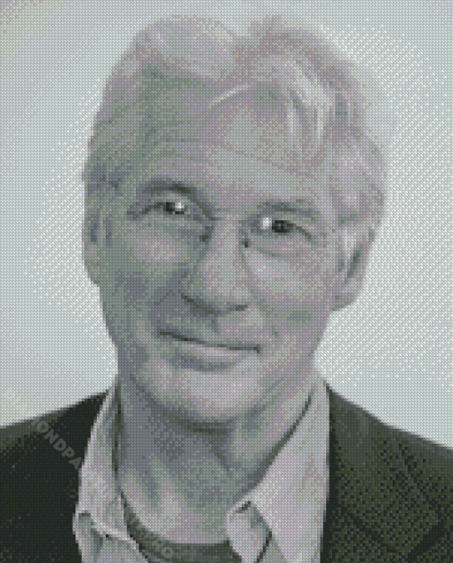 Black And White Richard Gere Diamond Paintings