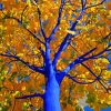Blue Tree Diamond Painting