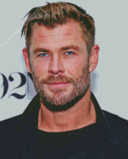 Chris Hemsworth Diamond Painting