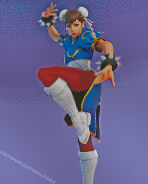 Chun Li Diamond Painting