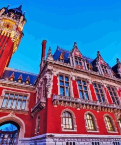 Farance Calais Belfry Town Hall Building Diamond Painting