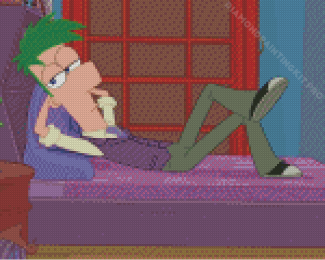 Ferb Fletcher Phineas And Ferb Diamond Painting