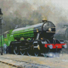 Flying Scotsman Train Diamond Painting