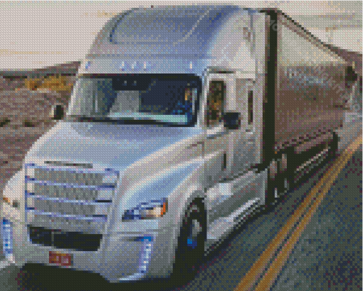 Freightliner Truck Diamond Paintings