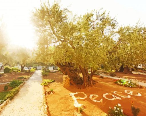 Garden of Gethsemane Diamond Painting