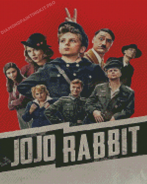 Jojo Rabbit Movie Poster Diamond Painting