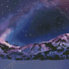 Mountain Night Diamond Painting