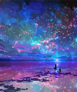 Ocean of Stars Fantasy Diamond Painting