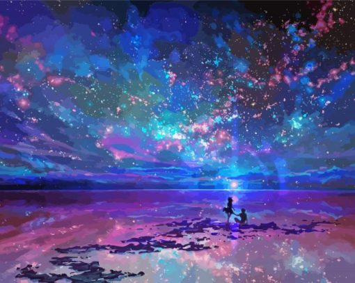 Ocean of Stars Fantasy Diamond Painting