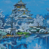 Osaka Castle Japan Diamond Painting