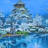 Osaka Castle Japan Diamond Painting