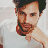 Penn Badgley Diamond Painting