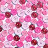 Pink Buttons Diamond Painting