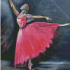 Pink Ballerina Diamond Paintings