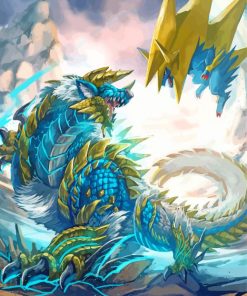 Pokemon Vs Zinogre Diamond Painting