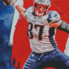 Rob Gronkowski American Footballer Diamond Paintings