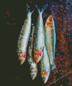 Sardines Fish Diamond Painting